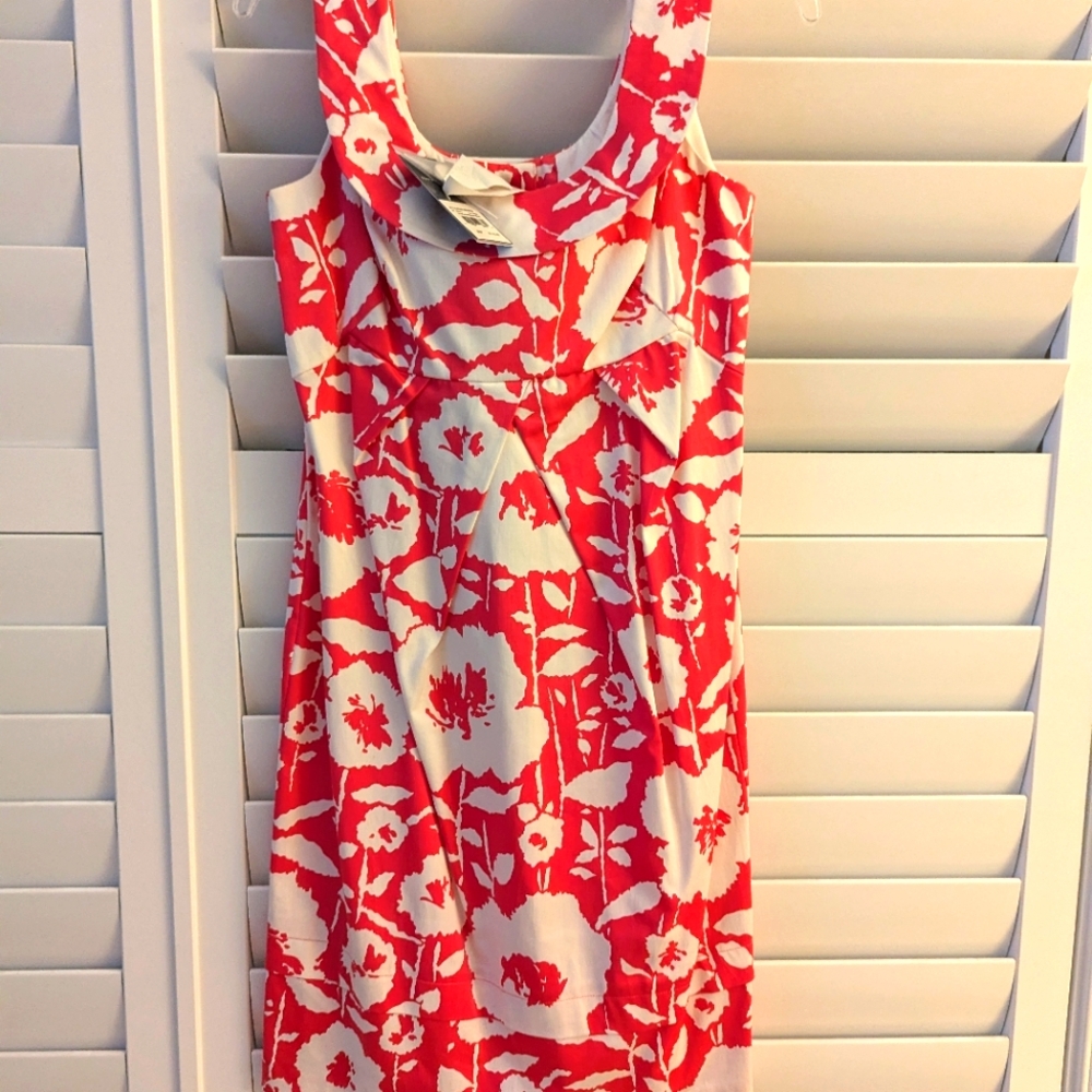 NWT DonnaRicco Boutique Dress, Size 6, Beautiful Colors and back of dress